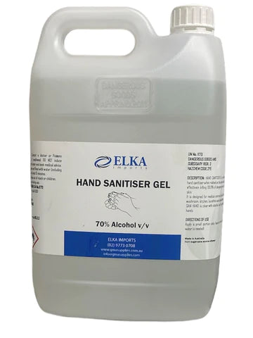 SANITISER GEL 5L