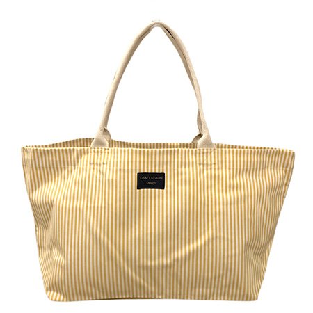 Sunset Stripe Large Tote Bag