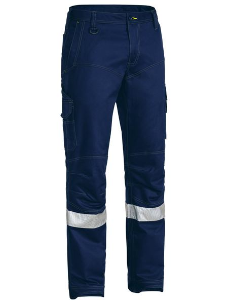 X Airflow™ Navy Taped Ripstop Cargo Pants For Men