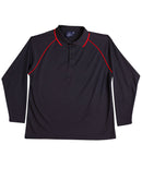 Kids Champion Plus Polo Tee- Long Sleeve