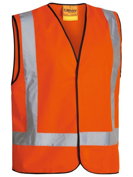 Taped X Back Hi Vis Vest For Men