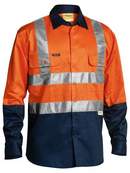 Taped Hi Vis Drill Shirt For Men