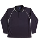 Kids Champion Plus Polo Tee- Long Sleeve