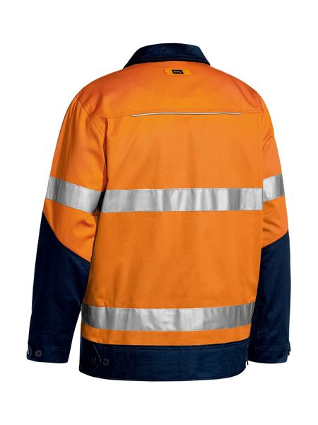 Taped Drill Jacket For Men