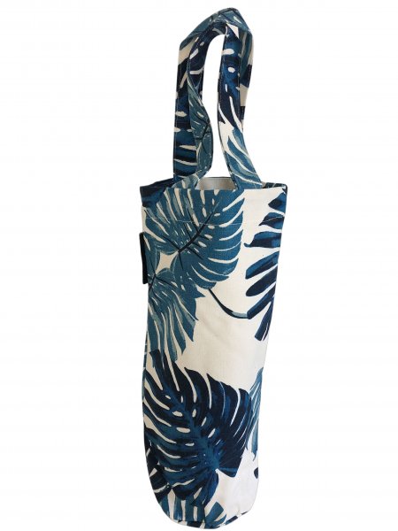 Blue Ferns Wine Bottle Bag Single