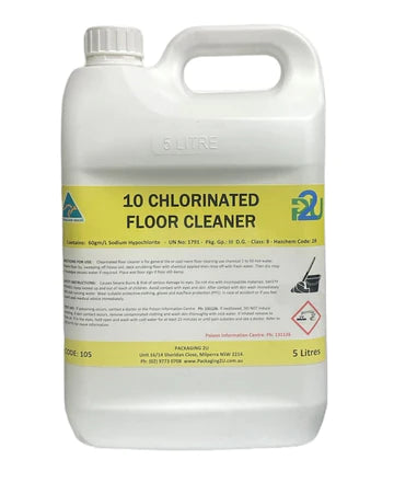 (10) CHLORINATED FLOOR CLEANER 5L