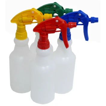 Green 500mL Plastic Spray Bottle Complete