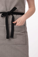 Portland Bib Apron Black