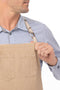 Austin Bib Apron Natural