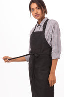 Rockford Bib Apron Steel Grey