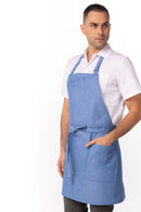 Medford Bib Apron French Blue