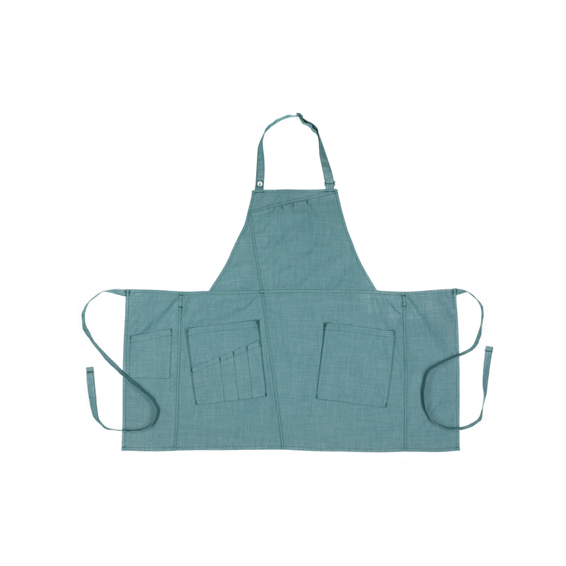 Medford Bib Apron Jade