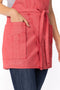 Medford Petite Bib Apron Coral