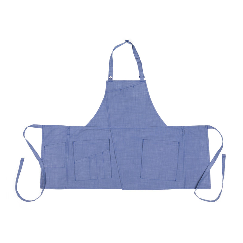 Medford Petite Bib Apron French Blue