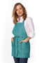 Medford Petite Bib Apron Jade