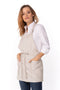 Medford Petite Bib Apron Natural