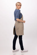 Logan Bib Apron Khaki