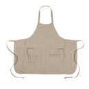 Logan Bib Apron Khaki