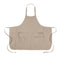 Logan Bib Apron Khaki