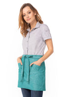 Medford Half Bistro Apron Jade