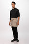 The Logan Half Bistro Apron Khaki