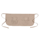 The Logan Half Bistro Apron Khaki