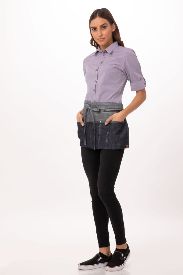 Manhattan Waist Apron Indigo