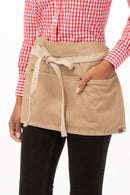 Austin Bib Apron Natural