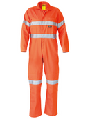 Mens Orange Taped Lightweight Coverall