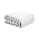 Deluxe Waffle Weave Blanket - White