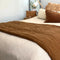 French Flax Linen Quilted Coverlet - Hazel