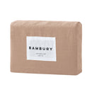 French Flax Linen Sheet Set - Tea Rose