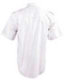 Unisex Epaulette Short Sleeve