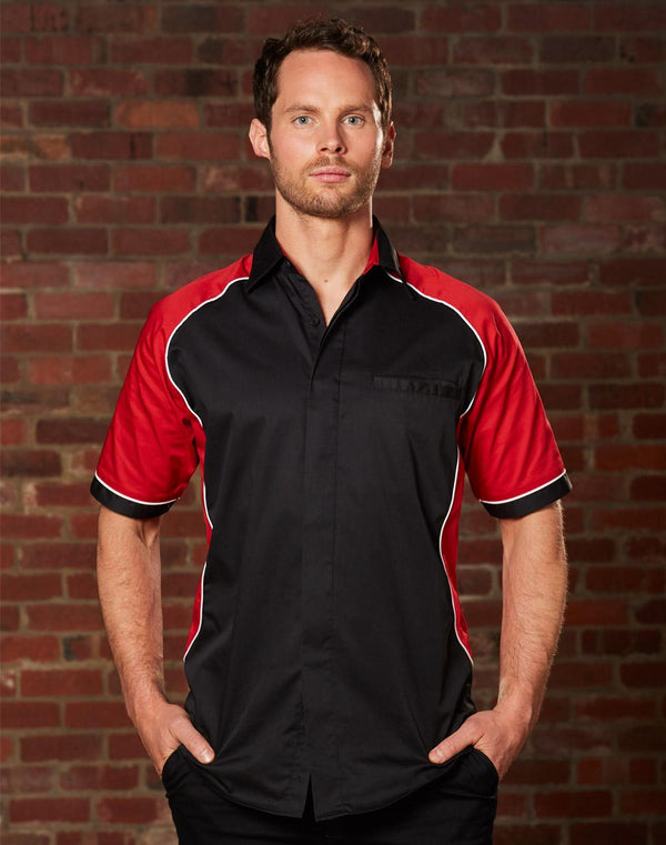 Arena Tri-Colour Contrast Shirt For Men