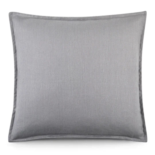 Belgian Linen Square Cushion - Dove