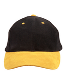 Suede Peak Cap