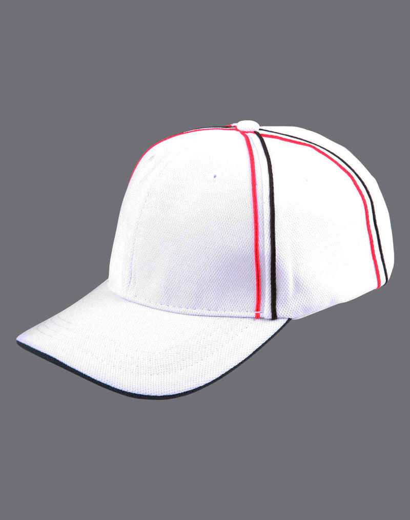 Tri-Colour Mesh Cap