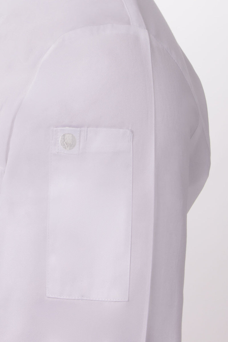 Saint Marteen Double Breasted Chef Jacket White