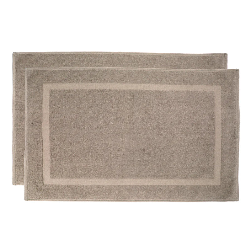 Commercial Bath Mats Latte Set of 2