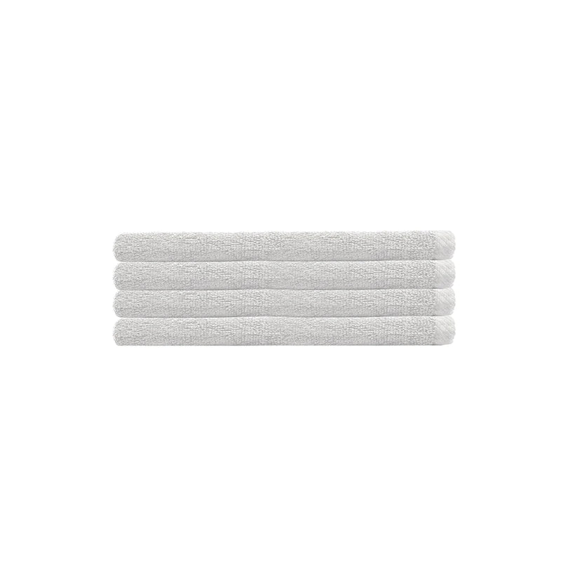 Commercial Hand Towels White Set of 4