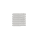 Commercial Face Washers White Set of 6