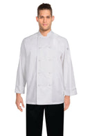 Classic Double Breasted Chef Jacket White