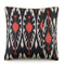 Hand Woven Silk Road Cushion - Slate Rose