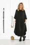 The Malle Linen Dress - Black