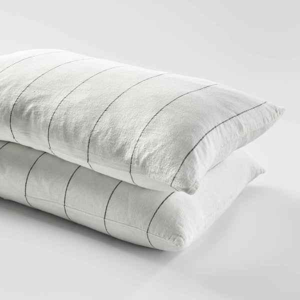 French Linen Pillowcase Set - Carter