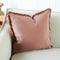 Luca Boho Linen Cushion - Desert Rose