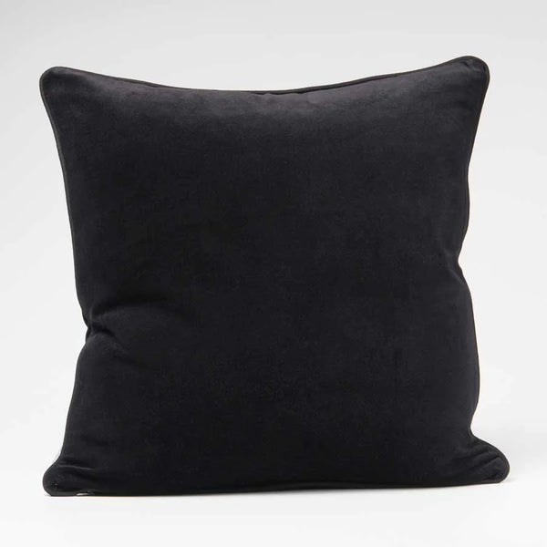Lynette Velvet Cushion - Black