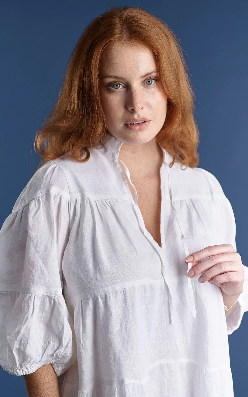 Bella Dress - White – Mayfair Australia