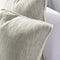 Sea Foam Reversible Cushion - Khaki/Natural