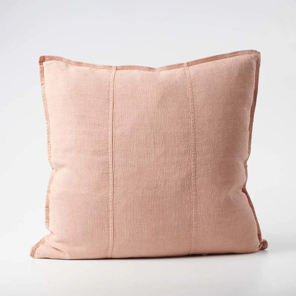 Luca Linen Cushion - Rose Dust